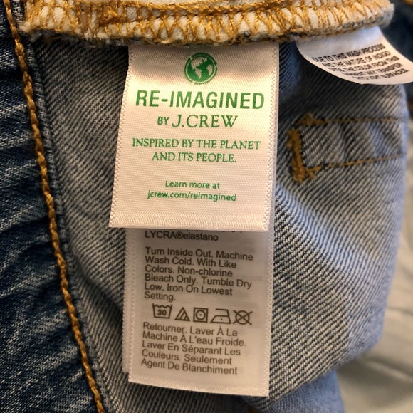 NWT J. Crew High Rise Flare Crop Light Wash Jeans in Size 29 - Picture 5 of 6